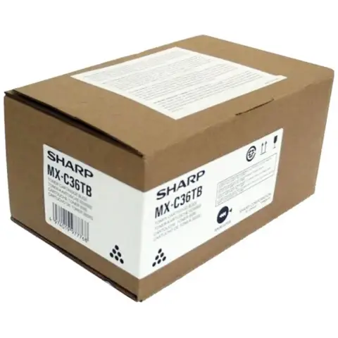 Sharp MX-C36TB - Toner czarny do Sharp MX-C357F, MX-C358F, MX-C407P